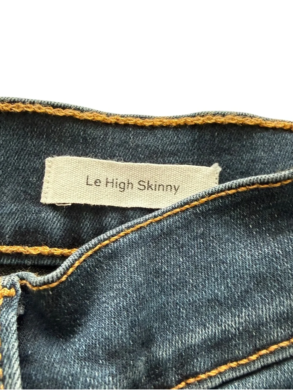FRAME Le High Skinny Jeans with Ankle Zippers